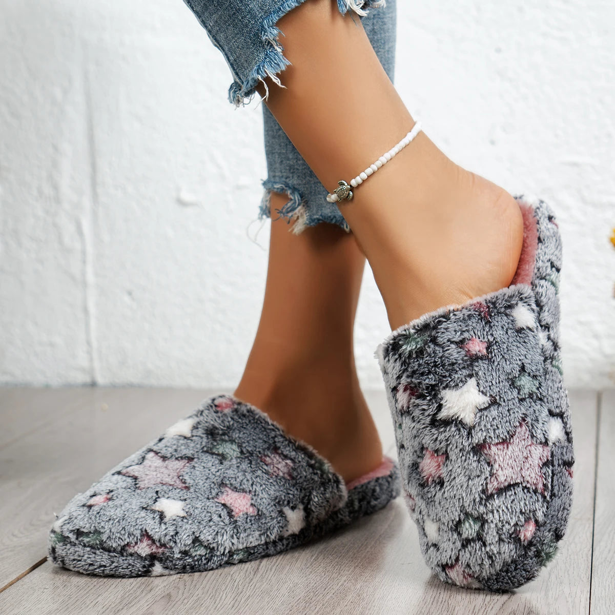 Winter Cartoon Slippers
