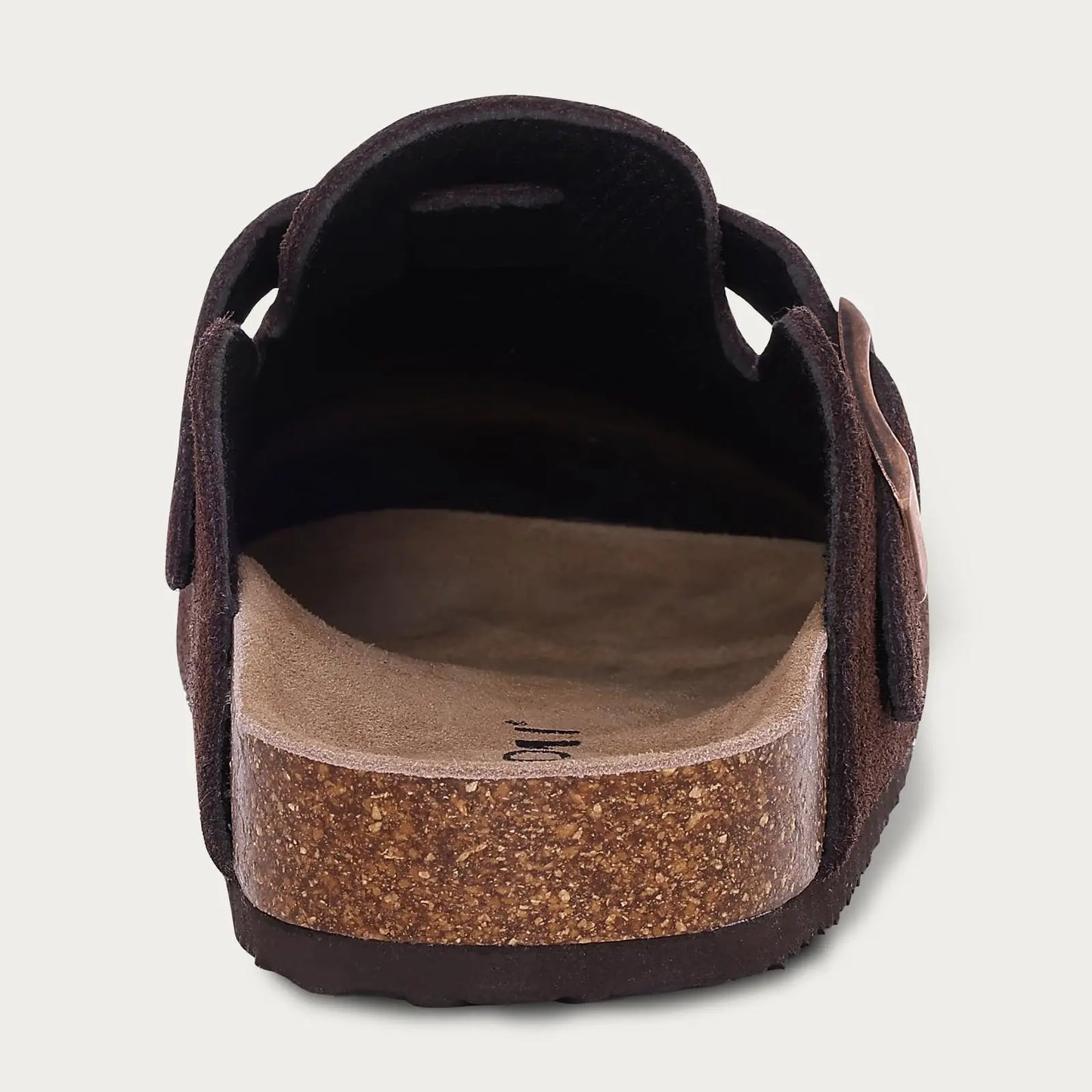 Zuecos de Piel Suave Unisex - Plantilla de Corcho con Soporte Arco - Kidmi Feetiva