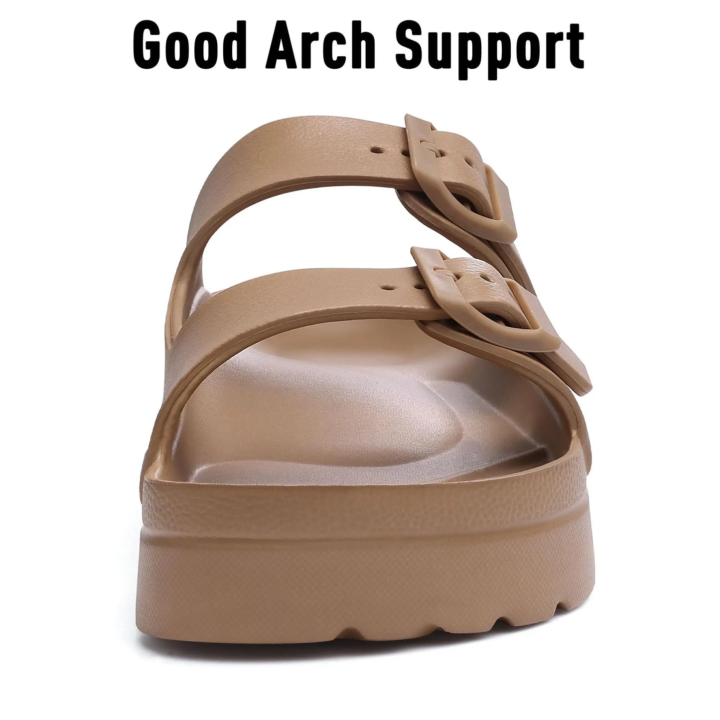 Sandalias Plataforma Mujer Verano 2025 - Suela Gruesa Cómoda Tipo Nube - Kidmi