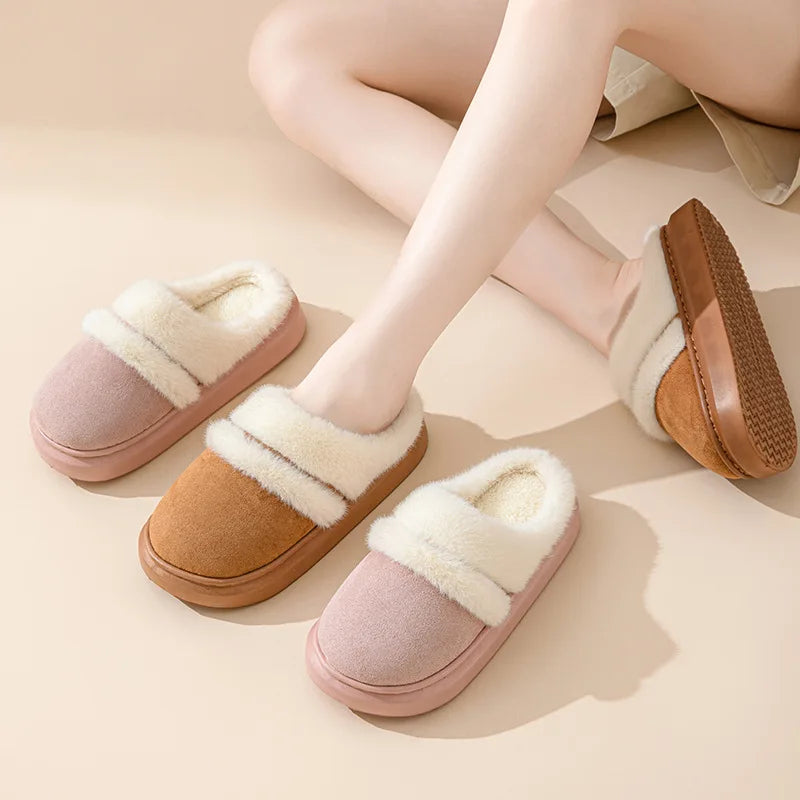 Comwarm Women's Plush Slippers