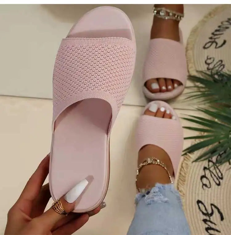 Sandalias Mujer Verano 2025 - Cómodas para Interior y Exterior - Tacón Bajo y Transpirables | KUIDFAR Feetiva