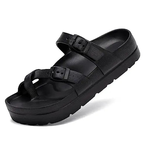 Sandalias Plataforma Mujer Verano 2025 - Suela Gruesa Cómoda Tipo Nube - Kidmi
