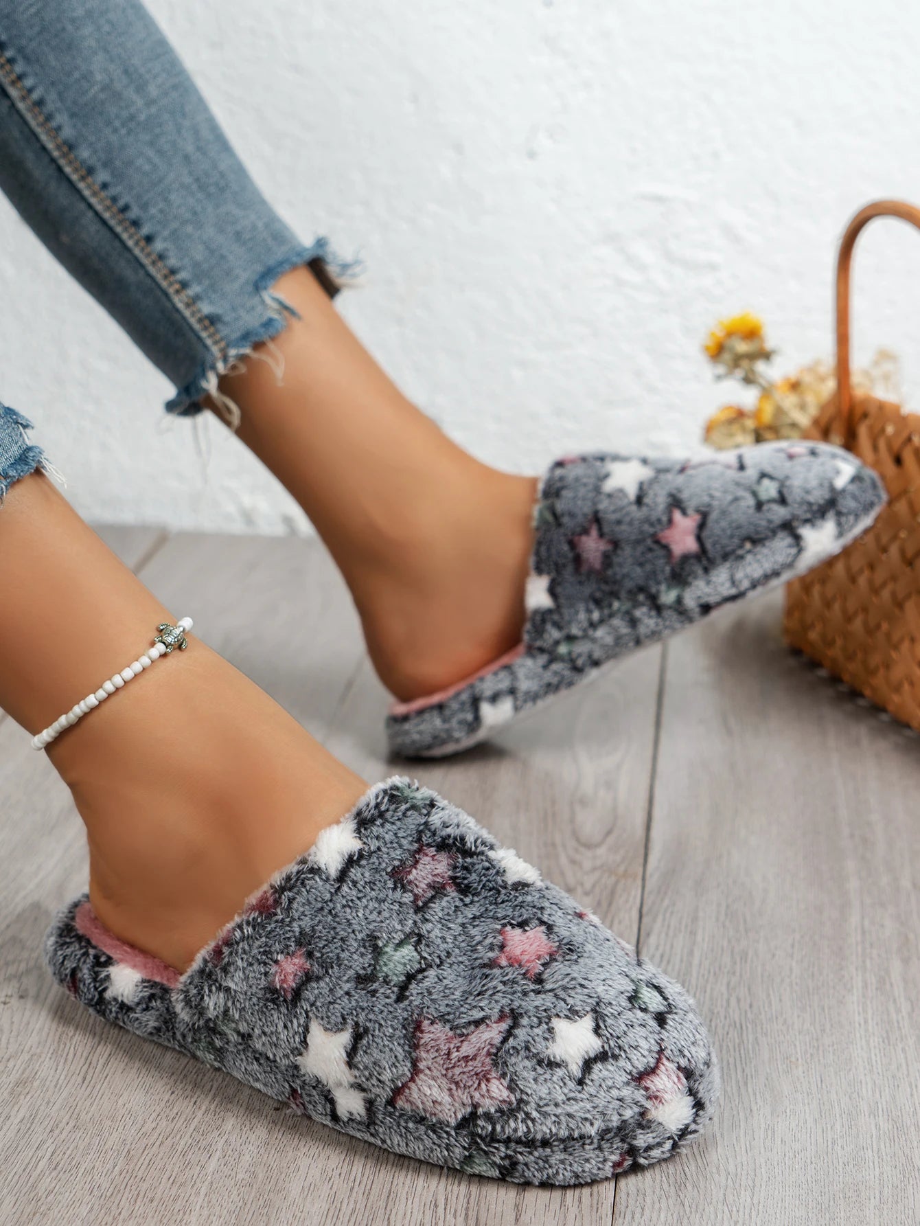 Winter Cartoon Slippers