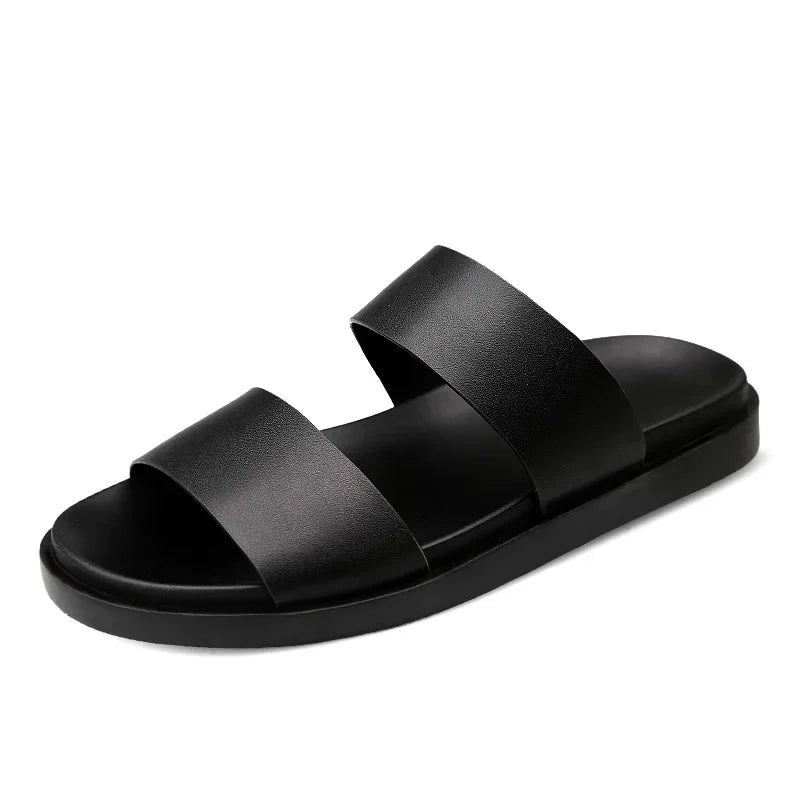 Feetiva Men's Minimalist Leather Sandal
