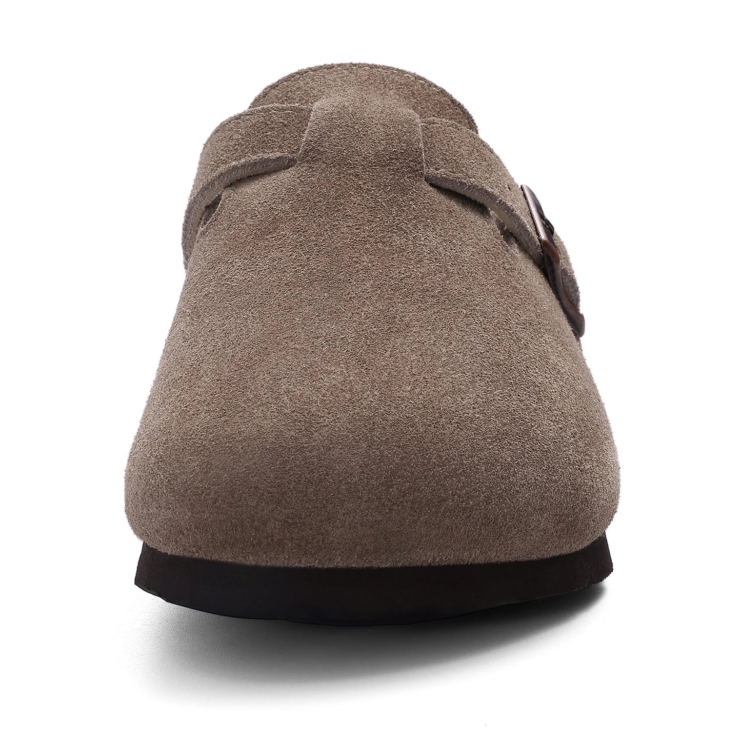 Zuecos de Piel Suave Unisex - Plantilla de Corcho con Soporte Arco - Kidmi Feetiva