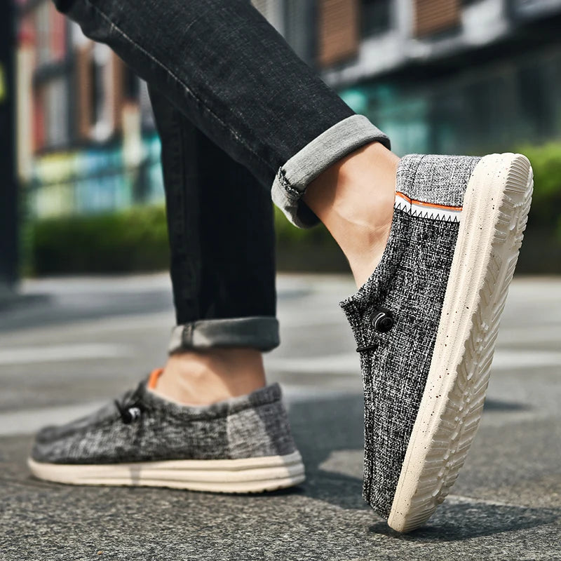 Feetiva Men's Canvas Loafers