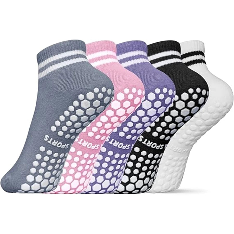 Calcetines con Suela Antiresbalones – Ideales para Yoga y Deporte | Feetiva"