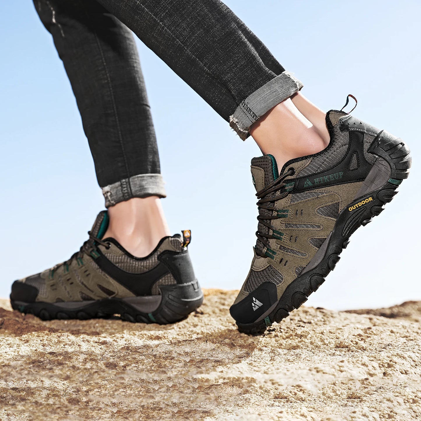 Botas de Senderismo Hombre - Impermeables y Antideslizantes | HIKEUP