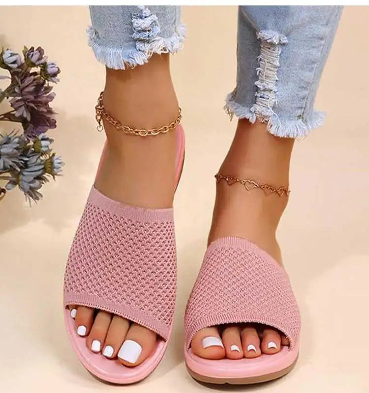 Sandalias Mujer Verano 2025 - Cómodas para Interior y Exterior - Tacón Bajo y Transpirables | KUIDFAR Feetiva