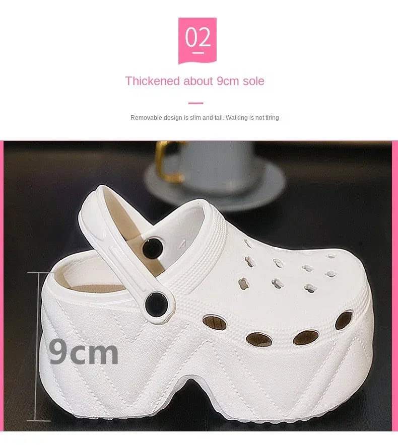 Sandalias Plataforma 9CM – Moda Verano 2025 – HININSEN Feetiva