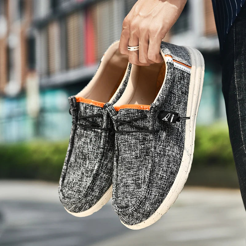 Feetiva Men's Canvas Loafers